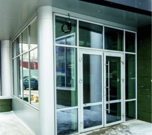 Стальной противопожарный витраж / серия FRM7312